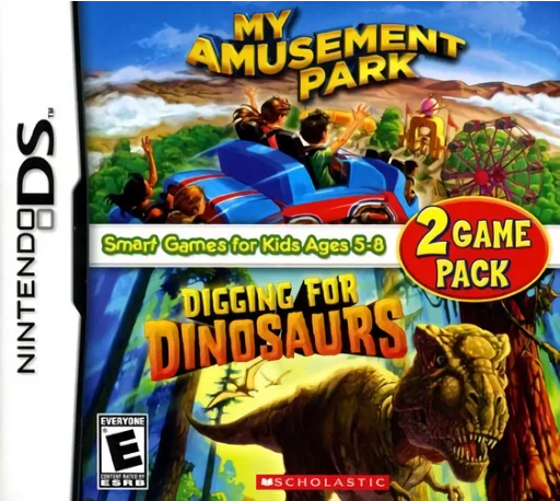 2 Game Pack – My Amusement Park + Digging for Dinosaurs