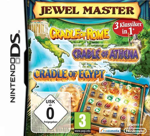3 Game Pack! – Cradle of Rome + Cradle of Athena + Cradle of Egypt