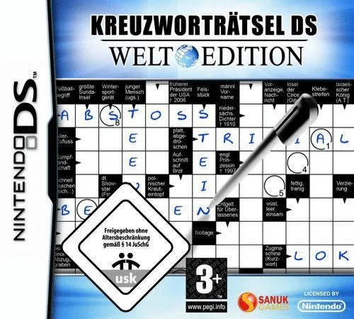 Kreuzwortraetsel DS – Welt Edition
