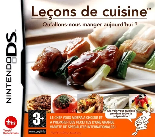 Lecons de Cuisine – Qu’Allons-Nous Manger Aujourd’hui