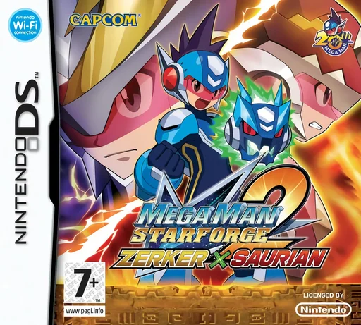 Mega Man Star Force 2 – Zerker x Saurian