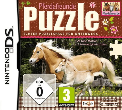 Pferdefreunde Puzzle – Echter Puzzlespass fuer Unterwegs