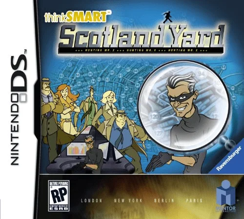 thinkSMART Games - Scotland Yard - Hunting Mister X