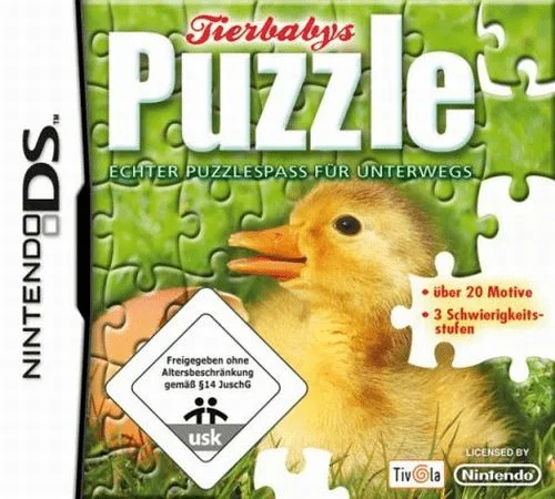 Tierbabys Puzzle – Echter Puzzlespass fuer Unterwegs
