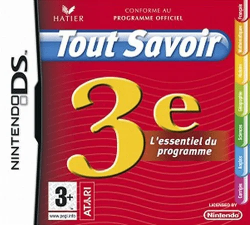 Tout Savoir 3e – L’Essentiel du Programme
