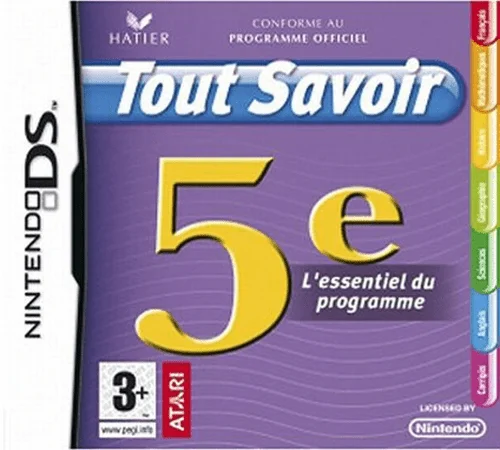 Tout Savoir 5e – L’Essentiel du Programme